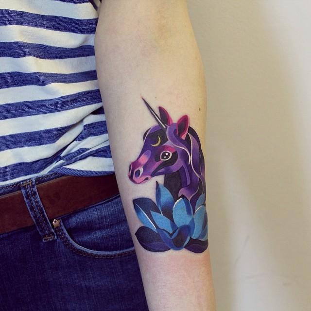 unicornio tatuagem tattoo