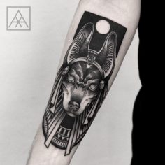 anubis tattoo