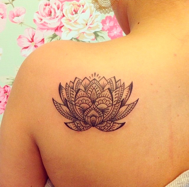flor de lotus tatuagem tattoo flower