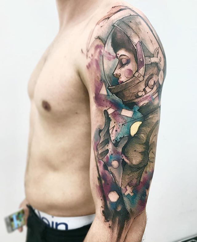 astronauta tattoo lincoln lima