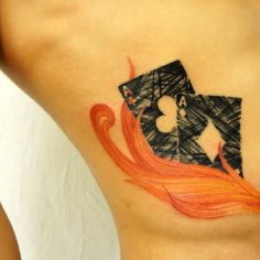 cartas baralho tatuagem tattoo