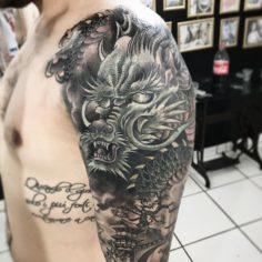 dragao oriental tatuagem tattoo