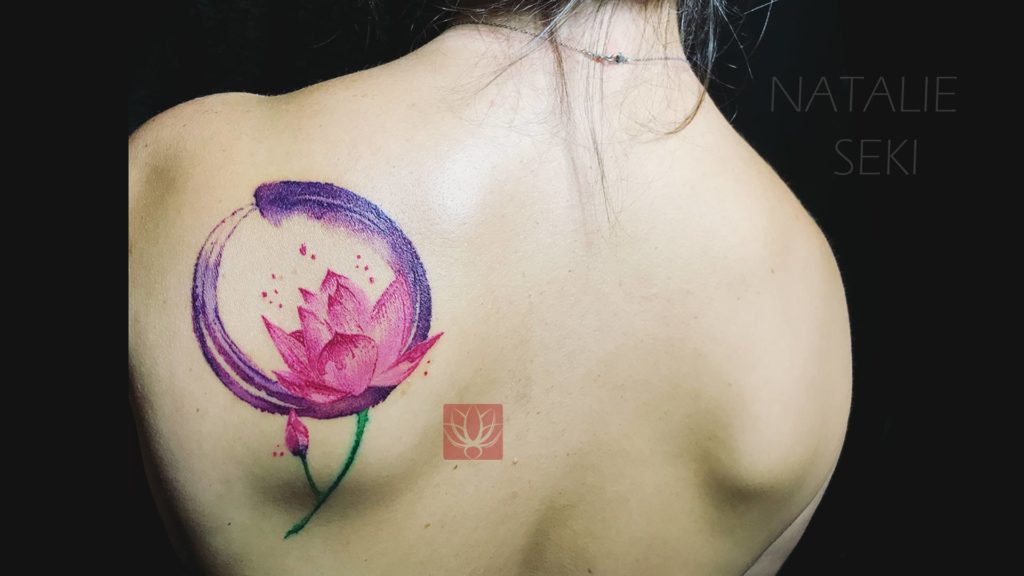 flor de lotus tatuagem tattoo natalie seki