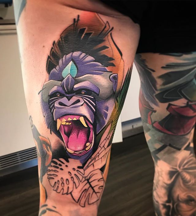 gorila tattoo