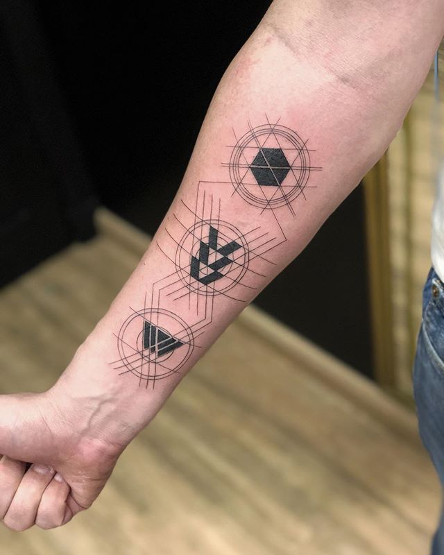 tatuagem geometrica tattoo