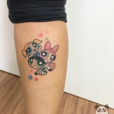 tatoo as meninas super poderosas bona sunama raquel