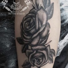 tatuagem flor gabriel junco flower tattoo