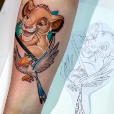 tattoo tatuagem simba