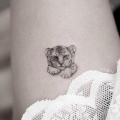 tattoo tatuagem baby tiger tigre