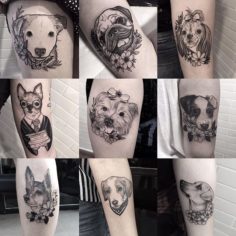 tattoo tatuagem cachorro dogs