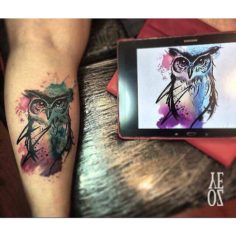 tattoo tatuagem coruja