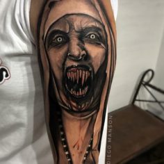 tatto tatuagem a freira