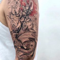 tattoo tatuagem são jorge