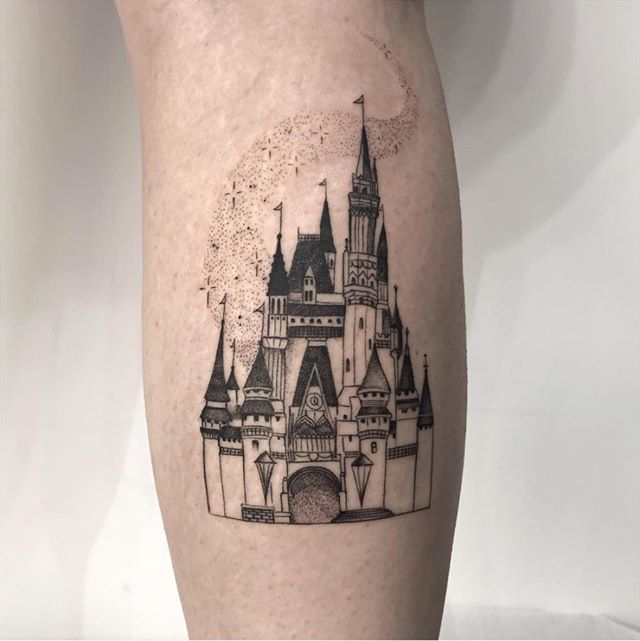 tattoo tatuagem castelo