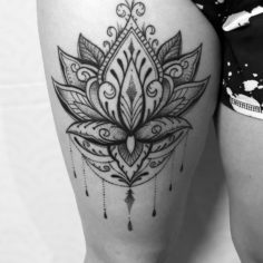 tattoo tatuagem flor de lotus