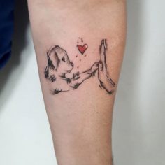 tattoo tatuagem amor canino