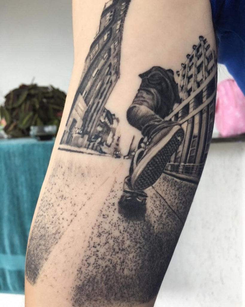 tattoo tatuagem skatista