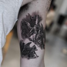 angels war tattoo