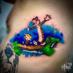 calvin e haroldo tattoo