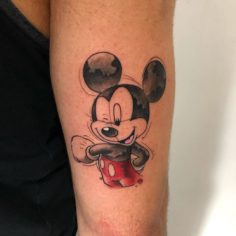 mickey tattoo