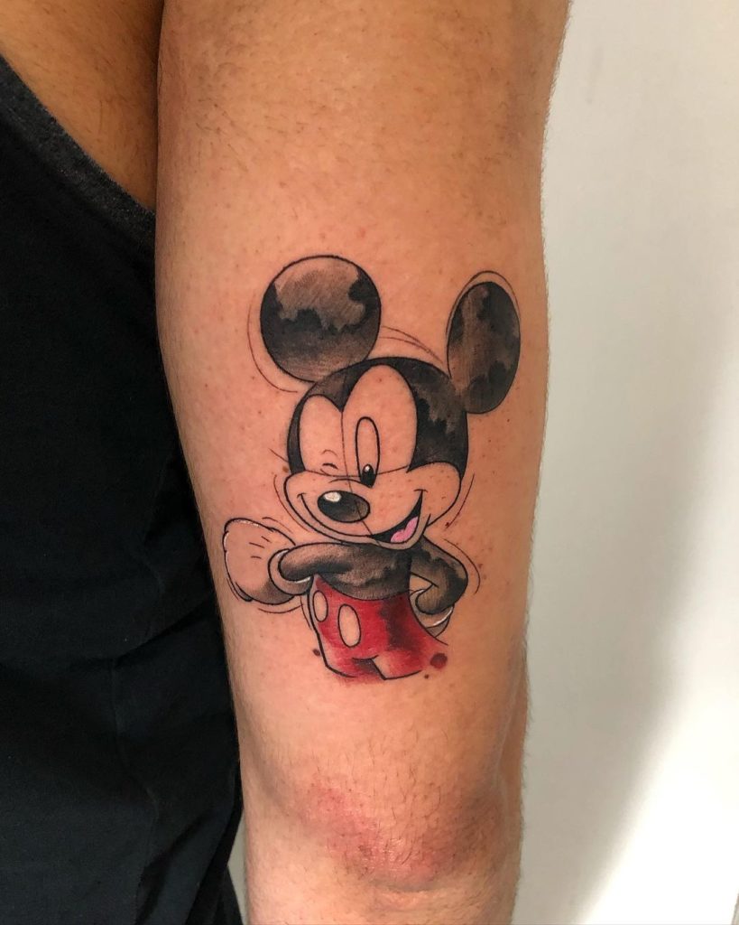 mickey tattoo