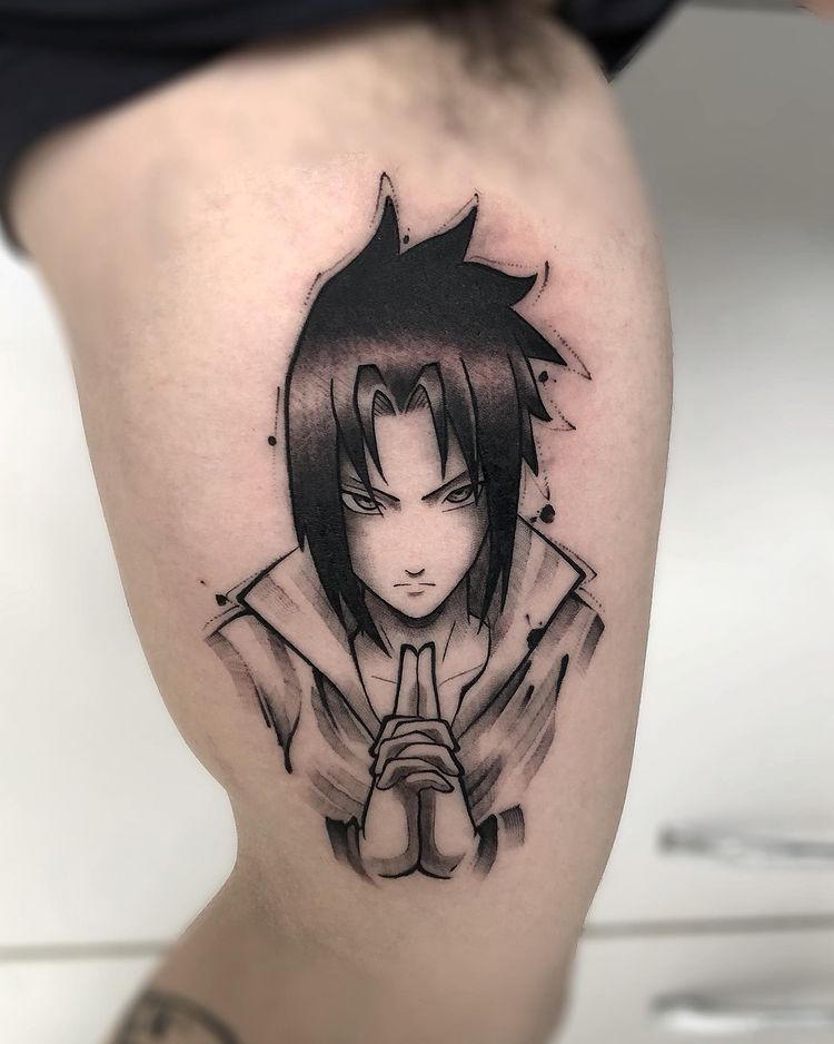 sasuke tattoo