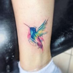 tatuagem beija flor