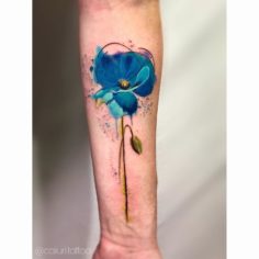 flor azul