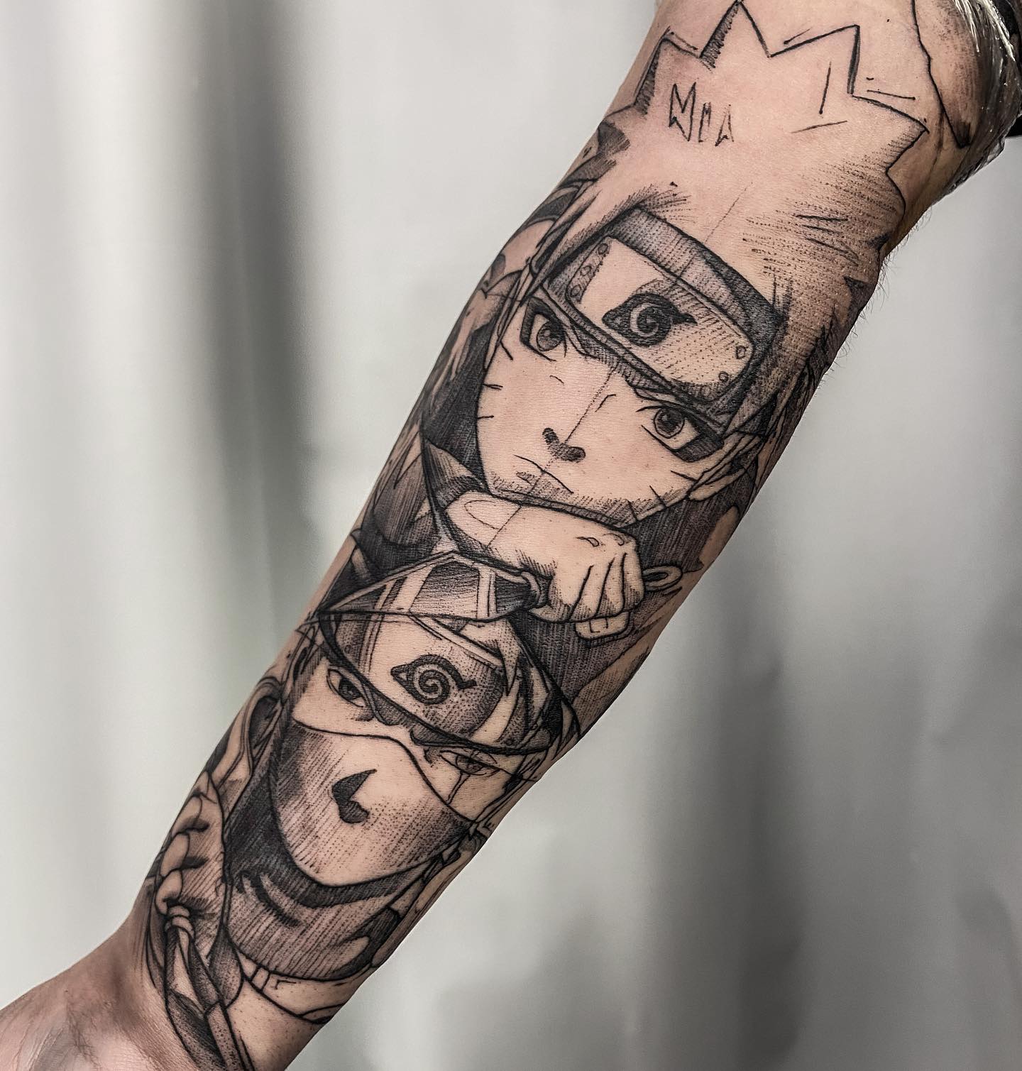 Fiz uma Tatuagem do Naruto 