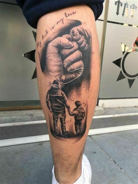 tatuagem pai e filho