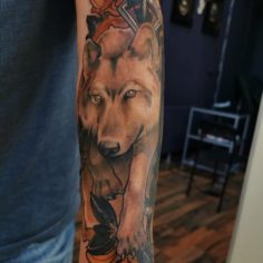 wolf tattoo