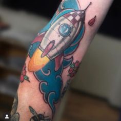 rocket tattoo