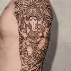 ganesh tattoo