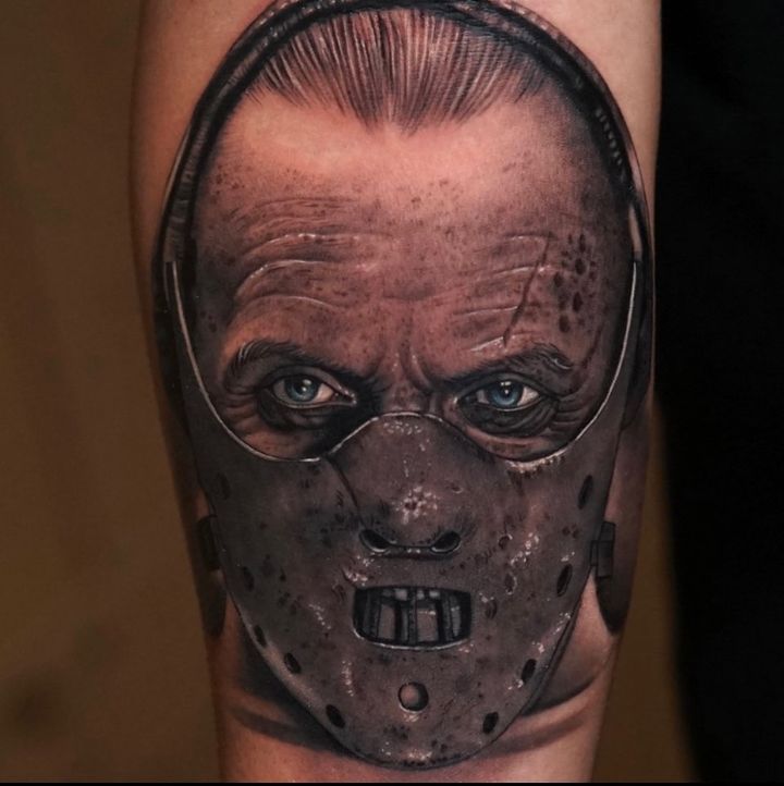 Hannibal Lecter tattoo