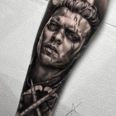 Ivar Ragnarsson tattoo