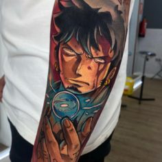 LAW One piece tattoo