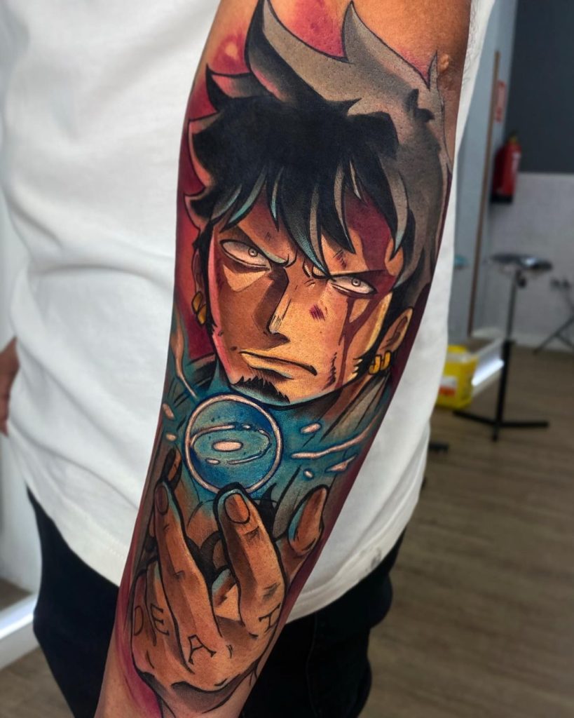 LAW One piece tattoo