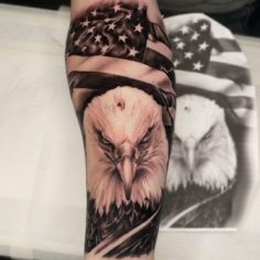 aguia americana tattoo