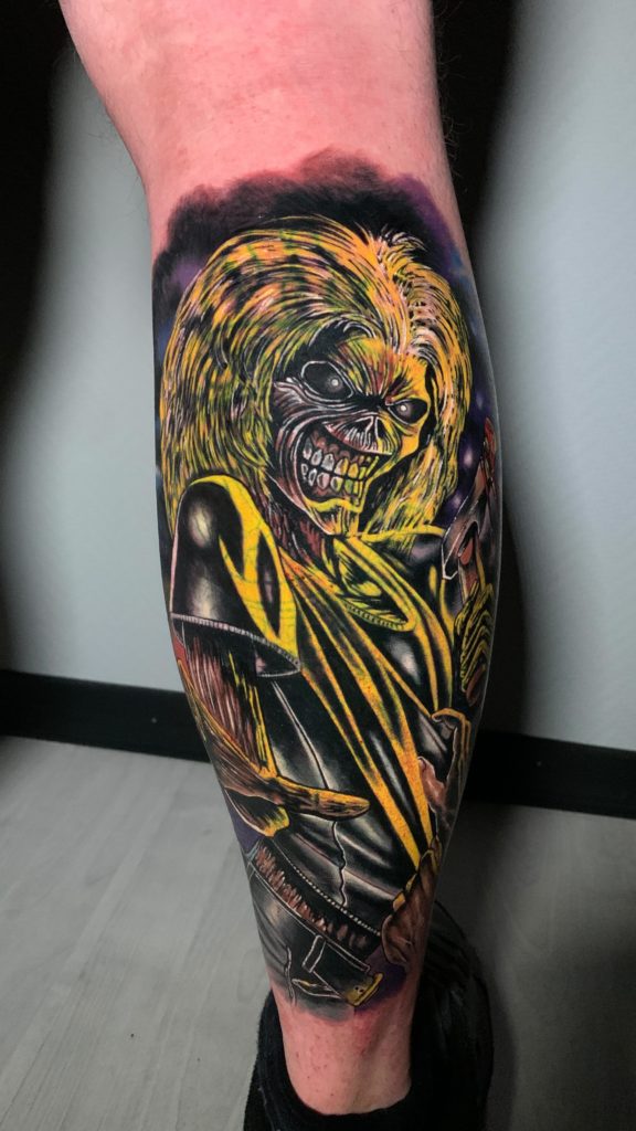 edge iron maiden tattoo