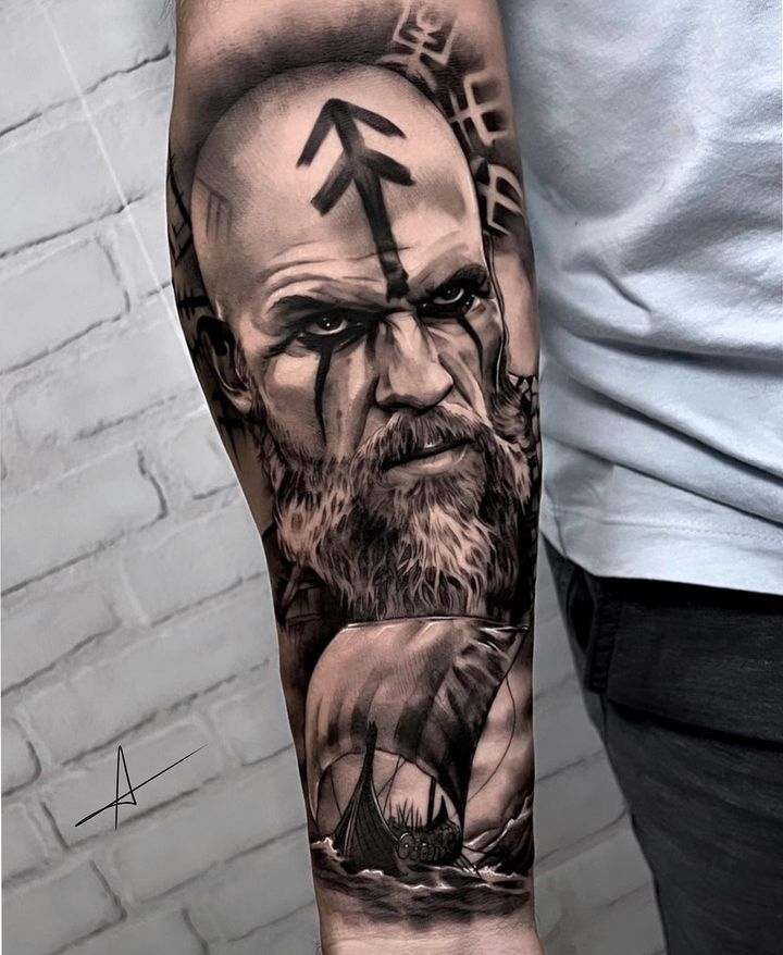 floki vikings tattoo
