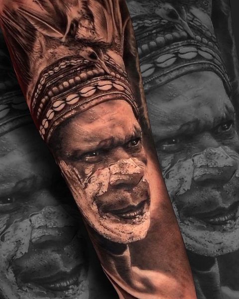 nativo africano tattoo