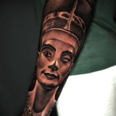 nefertiti tattoo