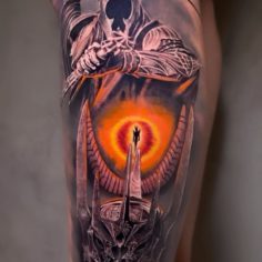 olho de sauron tatuagem