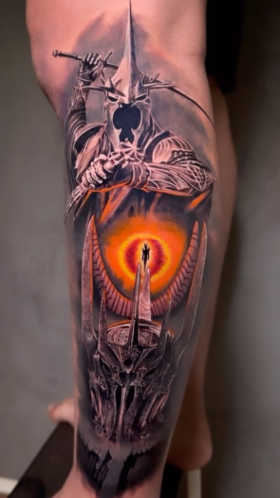 olho de sauron tatuagem