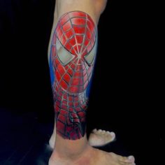 spider man tattoo tatuagem