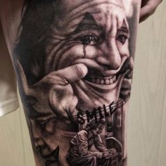 tattoo joker coringa
