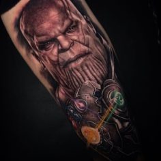 thanos tattoo