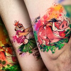 timao e pumba tattoo