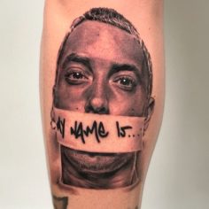 eminem tattoo