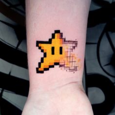 estrela do mario tattoo